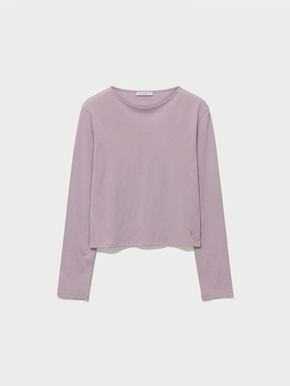 Low Classic Lc Long-Sleeve Tee Dusty Pink
