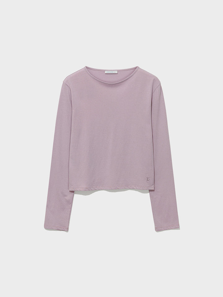 Low Classic Lc Long-Sleeve Tee Dusty Pink