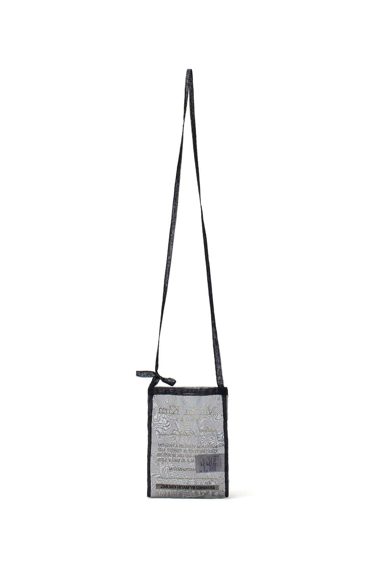 Matinkim Matin Kim Organza Mini Cross Bag IN Black