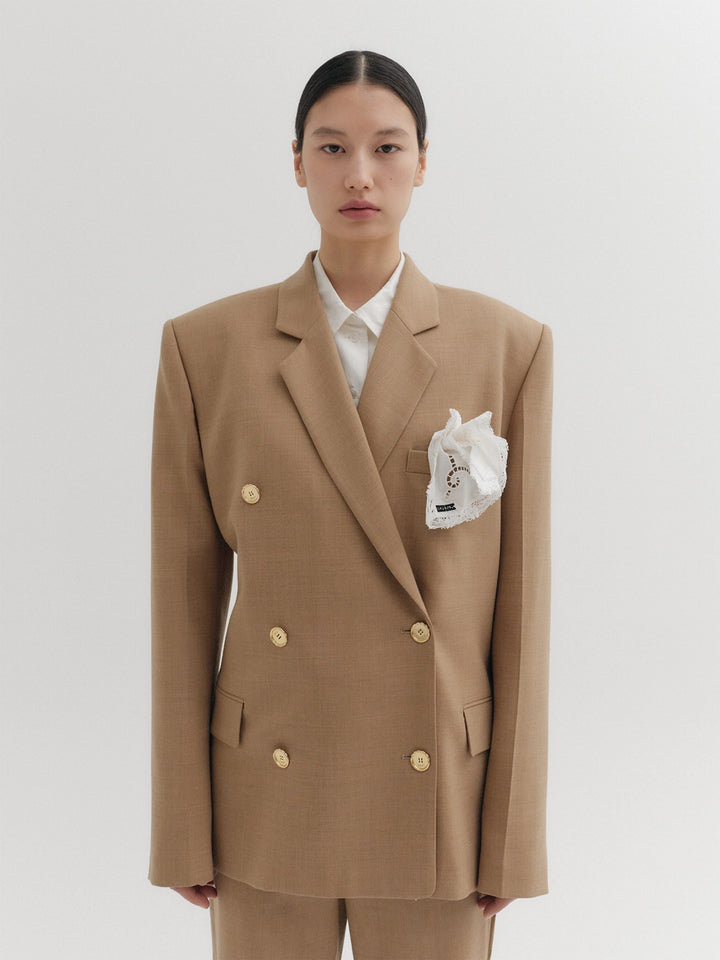 EENK Classic Double Jacket - Camel