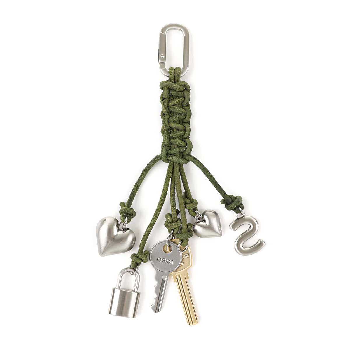 Osoi Rope Key Ring Khaki