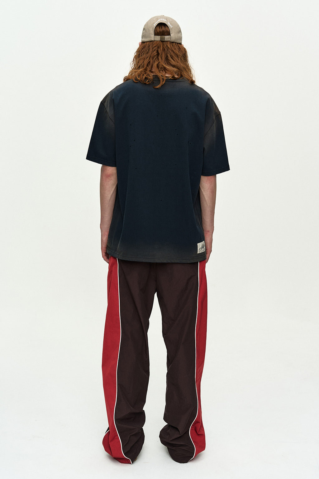 Andersson Bell Gradient Damage Washed T-Shirt