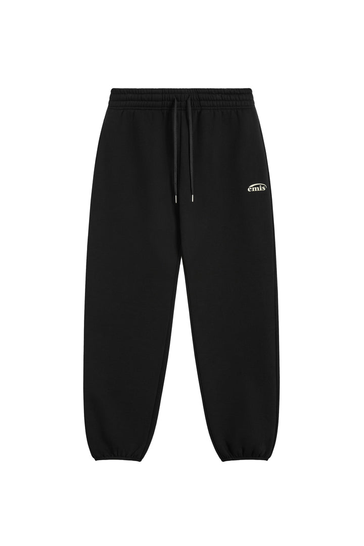 Emis Logo Jogger Sweat Pants-Black
