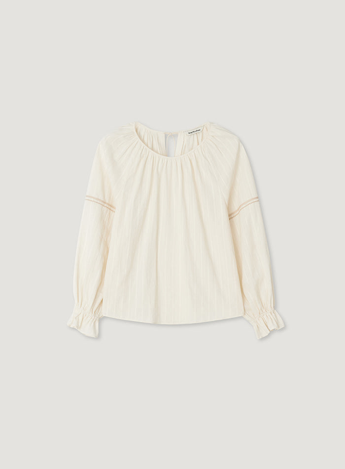 Mango Maniplease Rucy Ethnic Blouse Natural