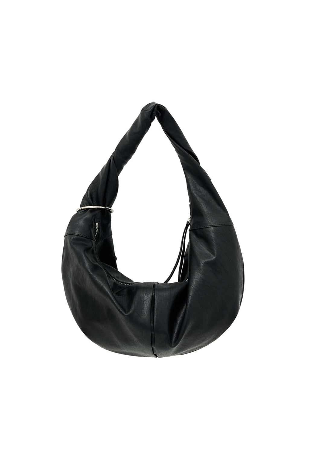 [matinkim] Twist Handle Small Hobo Bag IN Black
