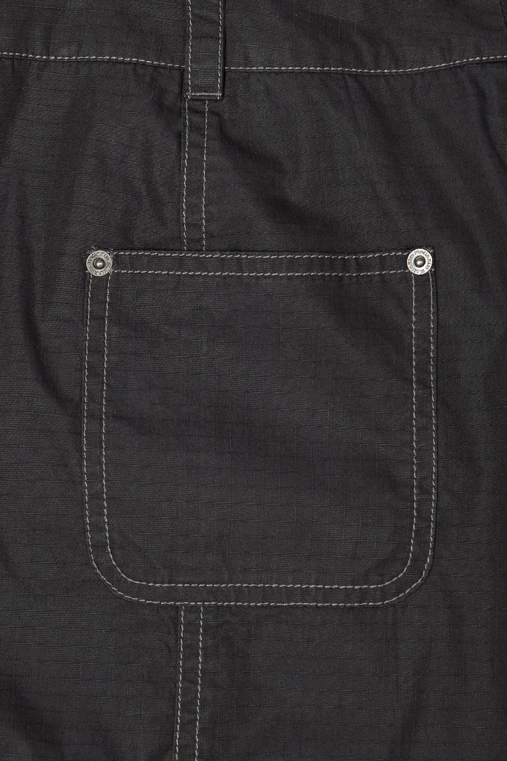 [matinkim] POCKET FOLDOVER WRAP MINI SKIRT IN BLACK