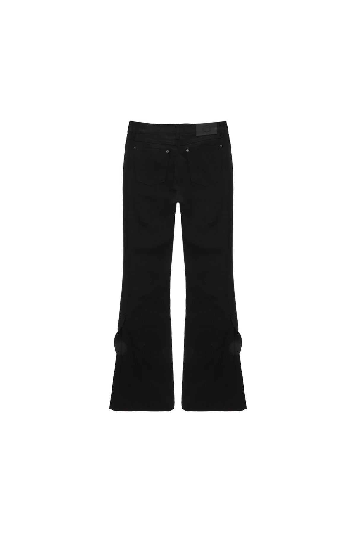 [matinkim] BOOTS CUT CARGO PANTS IN BLACK