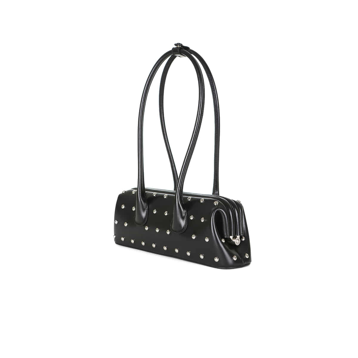 Osoi Boat Wide Mini Black Stud