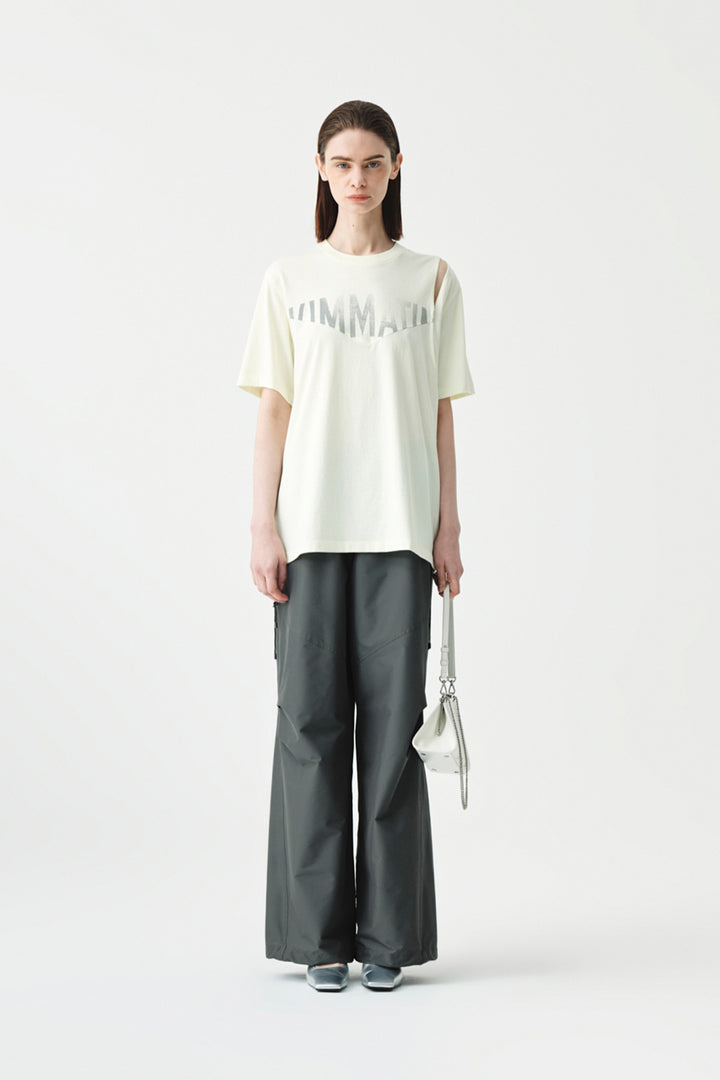 Matinkim Side String Track Pants IN Charcoal
