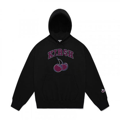 ARCH LOGO CHERRY HOODIE KA [BLACK]