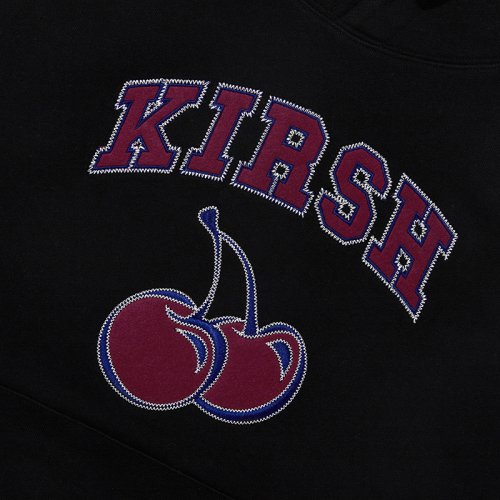 ARCH LOGO CHERRY HOODIE KA [BLACK]