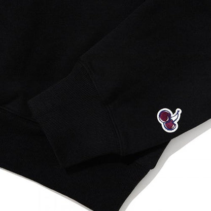 ARCH LOGO CHERRY HOODIE KA [BLACK]