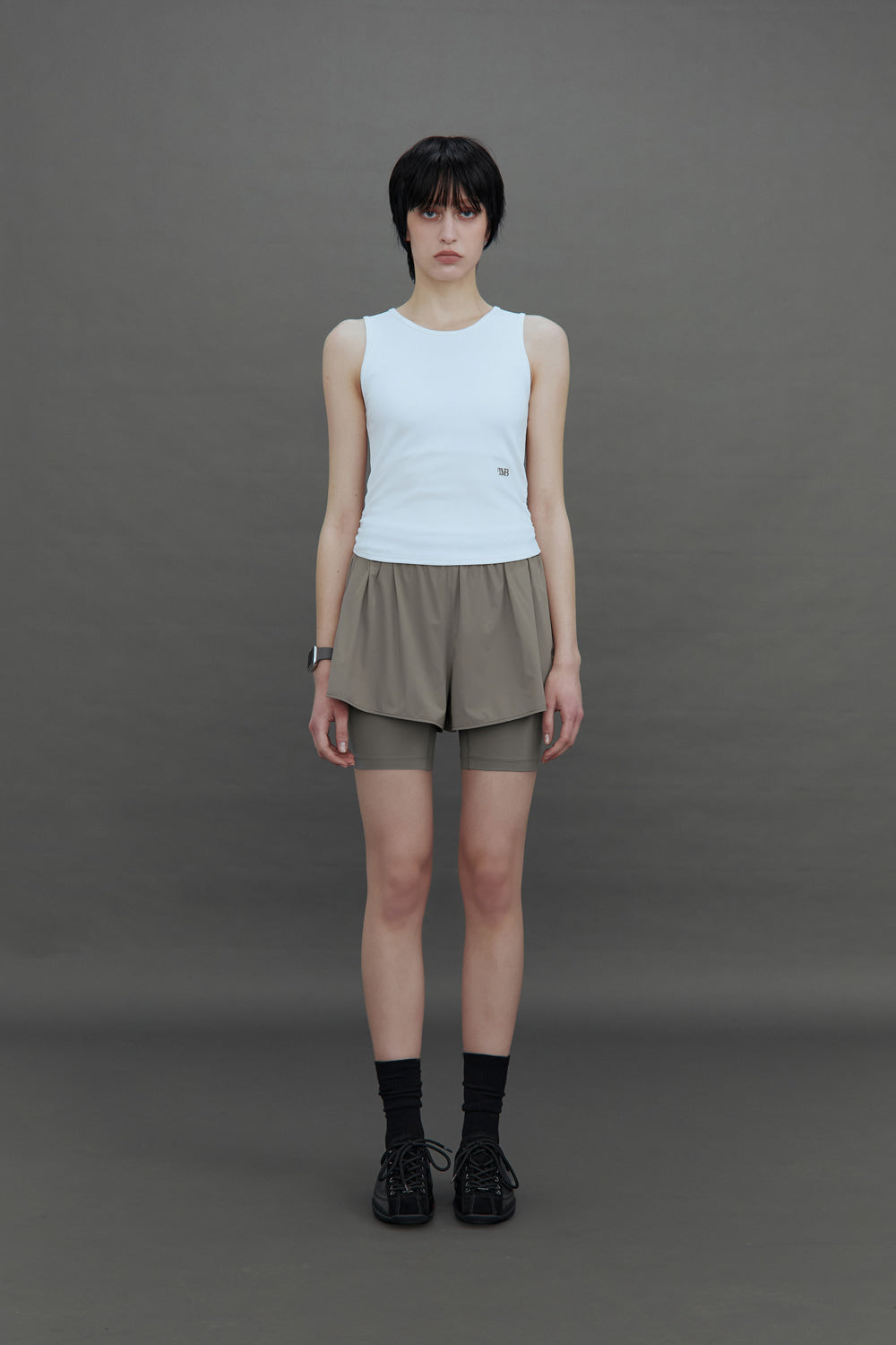 Treemingbird Tmb Active Back-Layer Sleeveless Top White