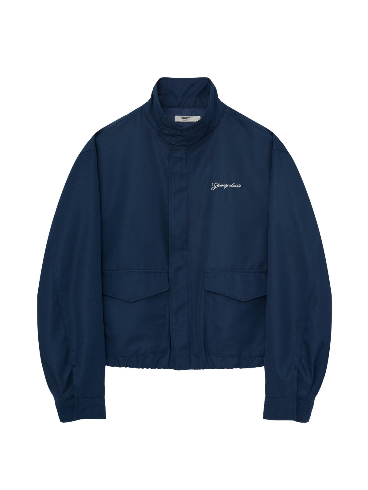 GLOWNY G Soft Blouson Jacket (Navy)