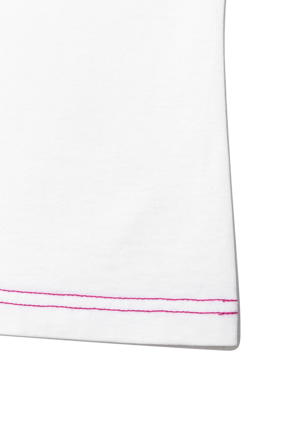 [matinkim] COLOR POINT ARCH LOGO TOP IN WHITE