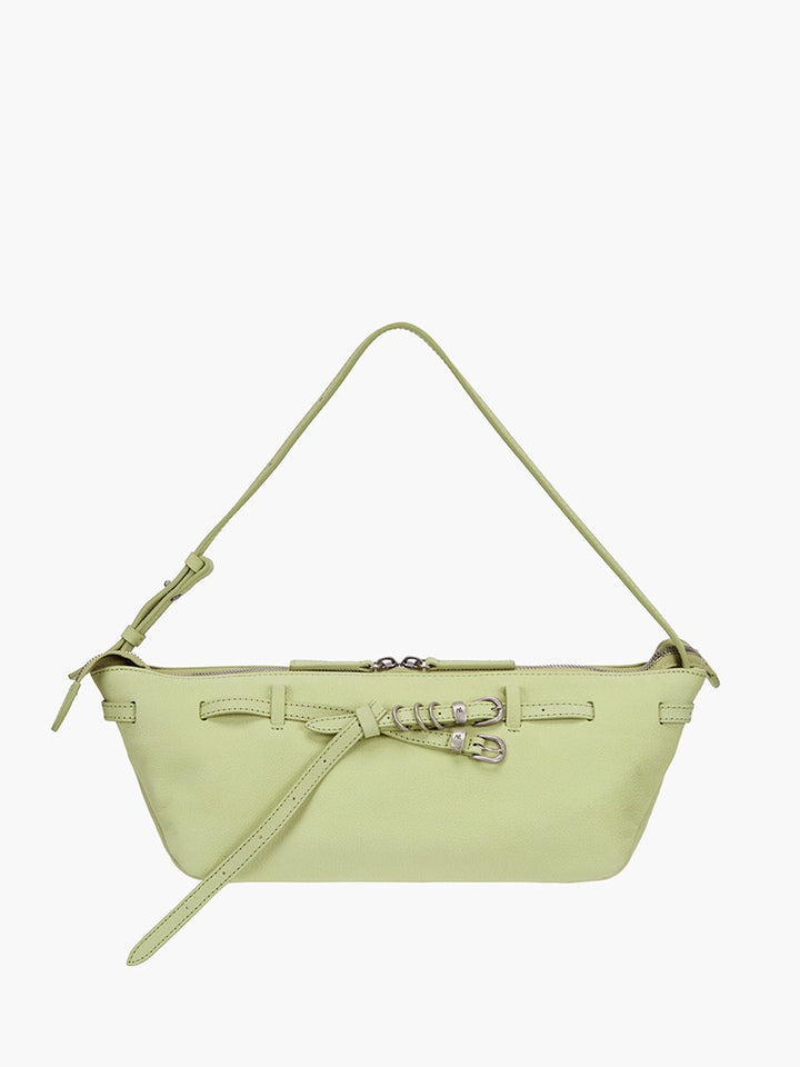 Margesherwood Grandma Used Sling Bag avocado nubuck
