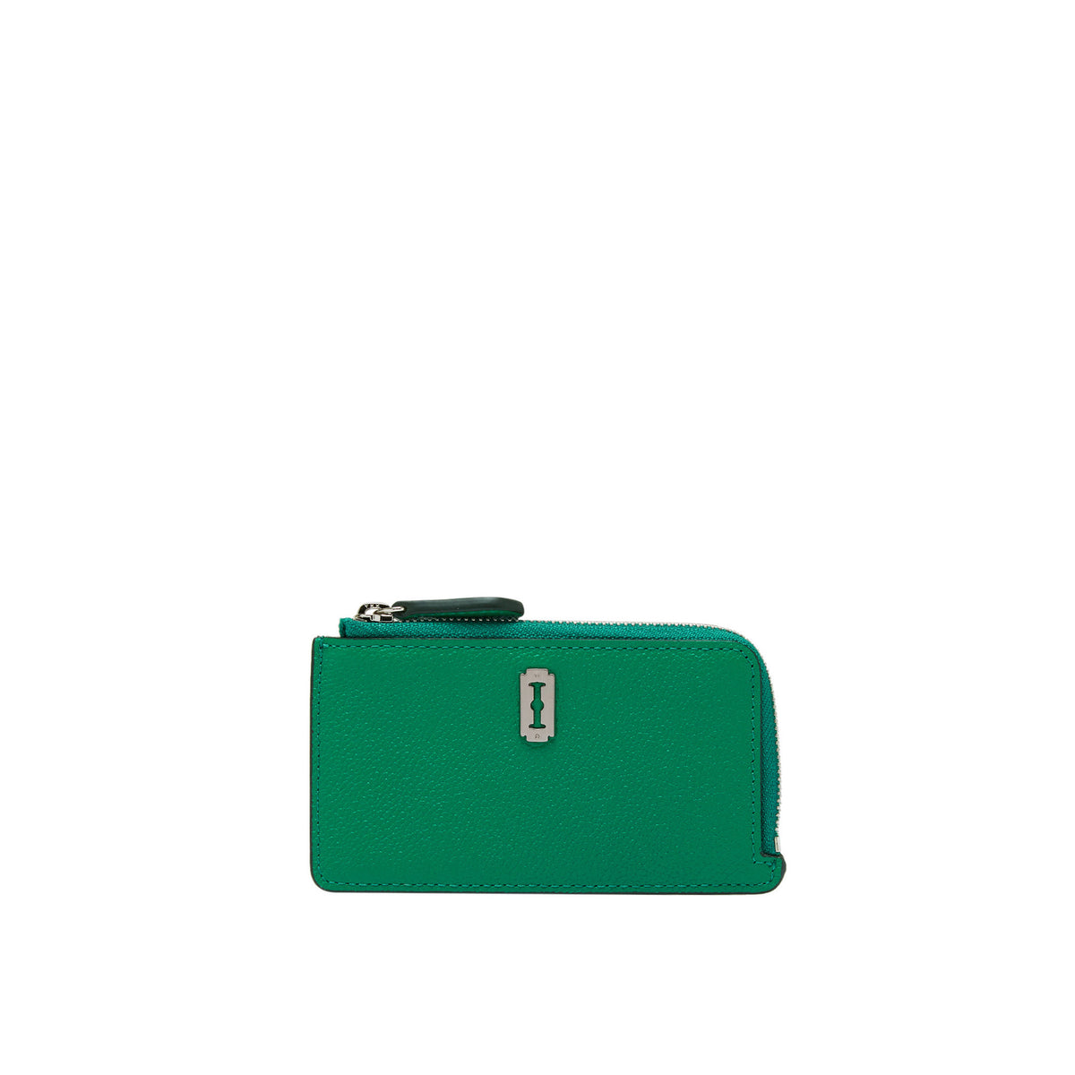 Vunque Magpie Zipper Card Wallet Green
