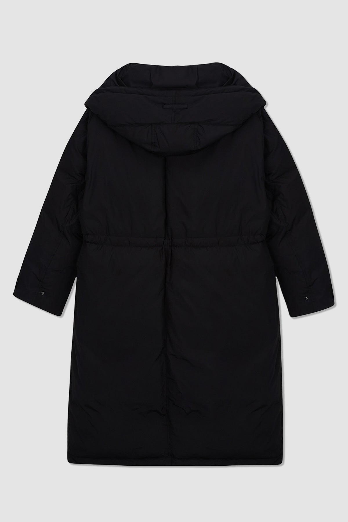 Matinkim Draw String Long Down Jumper IN Black