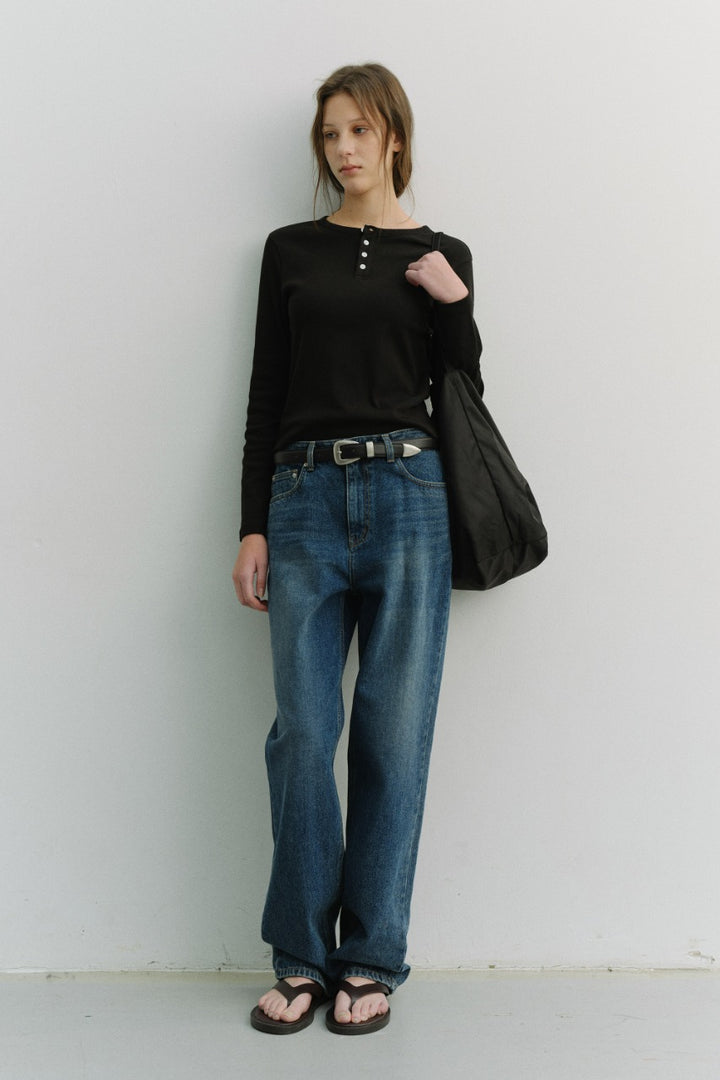 Dunst Loose Jeans Vintage Blue