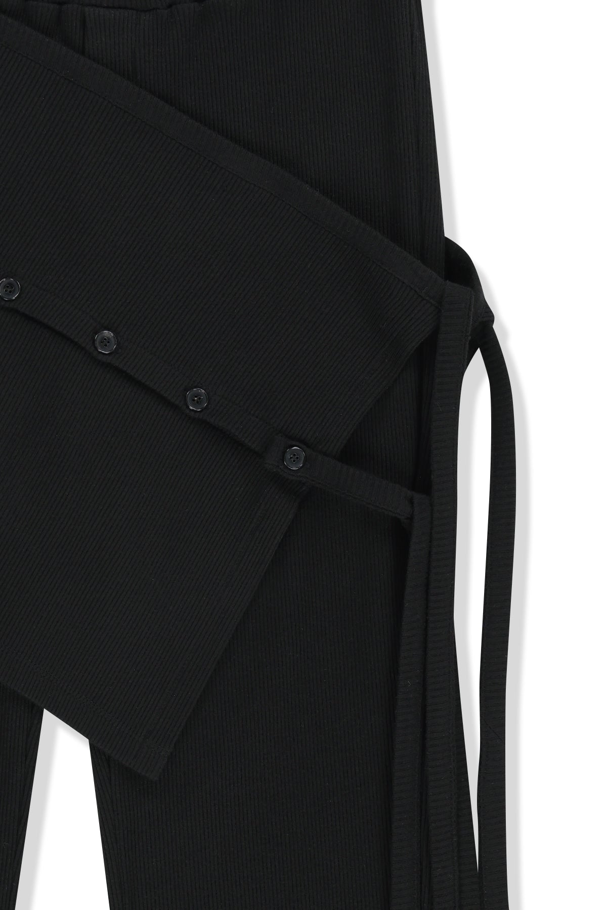 Matinkim Detachable Layer Jersey Pants IN Black