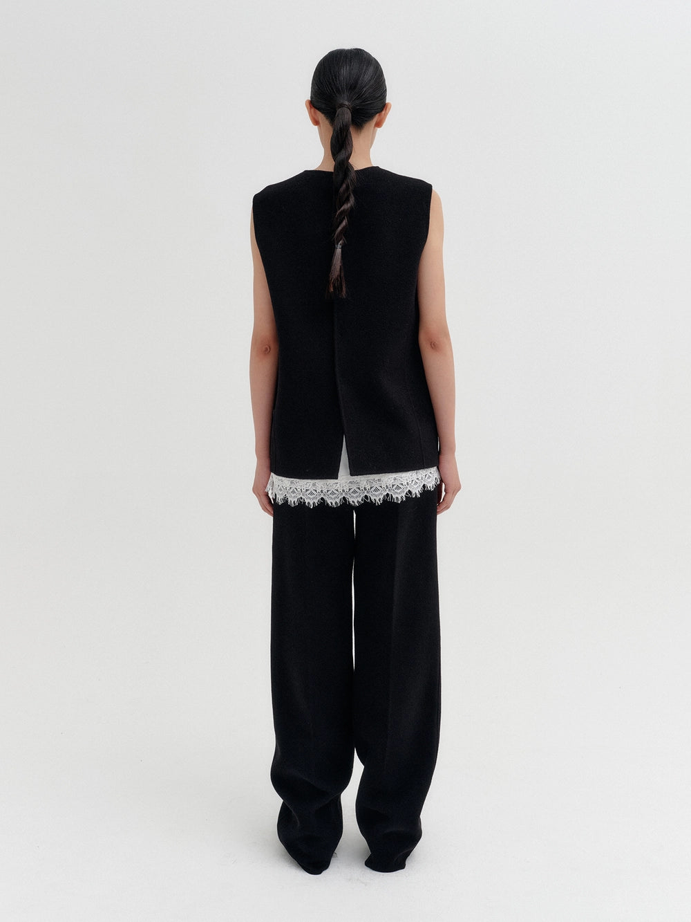 EENK Pinch Front Pants - Black