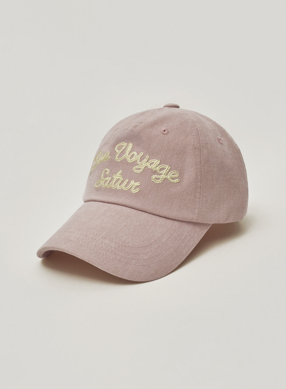 [satur] Bon Voyage 5 Panel Ball Cap - Pink