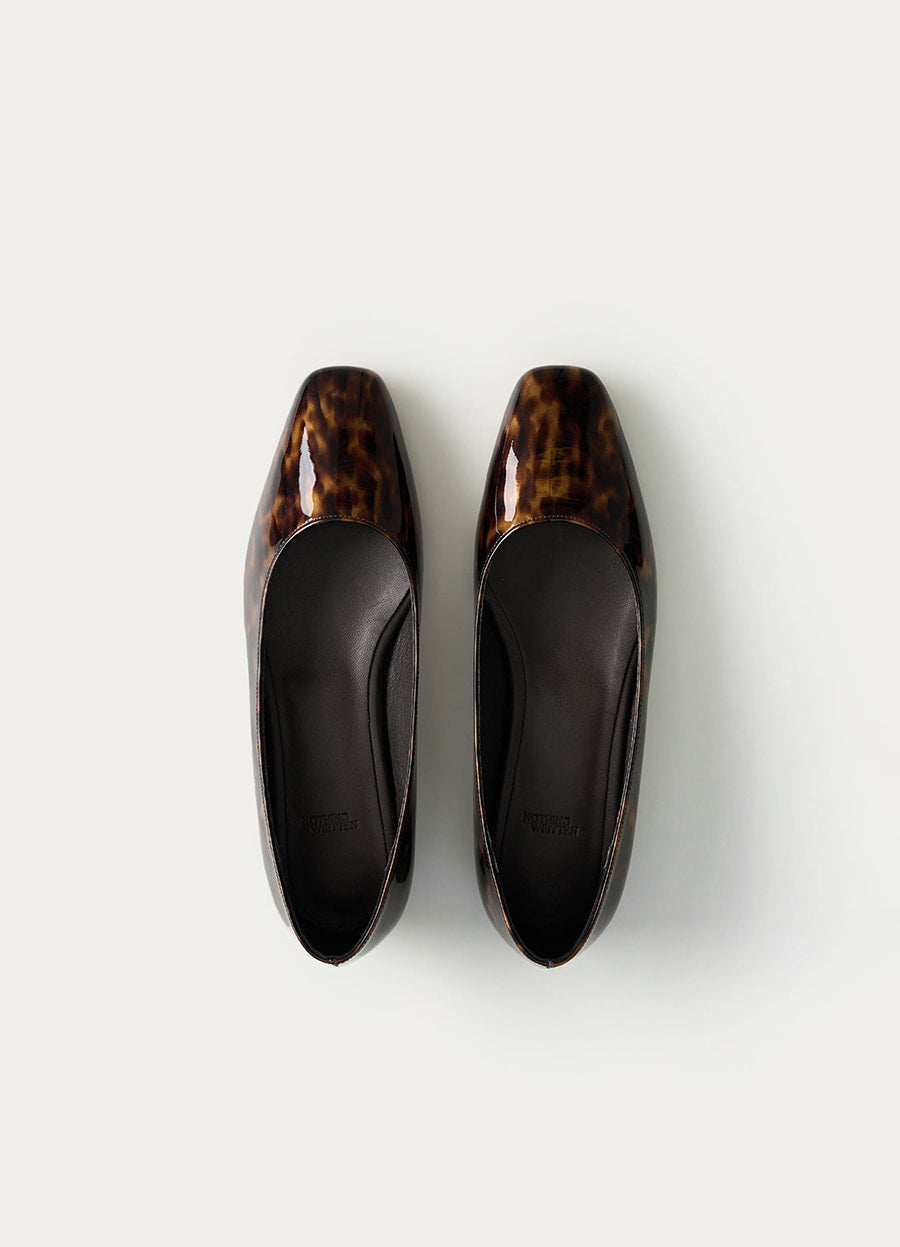 Nothing Written Melle low heel pumps (Tortoise)