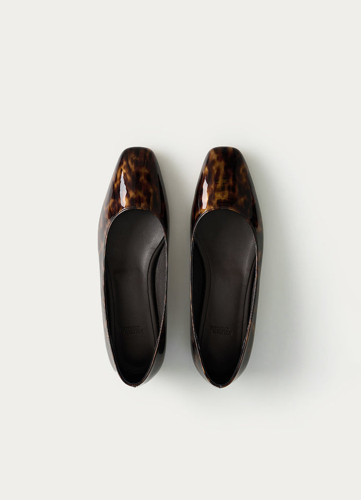 Nothing Written Melle low heel pumps (Tortoise)