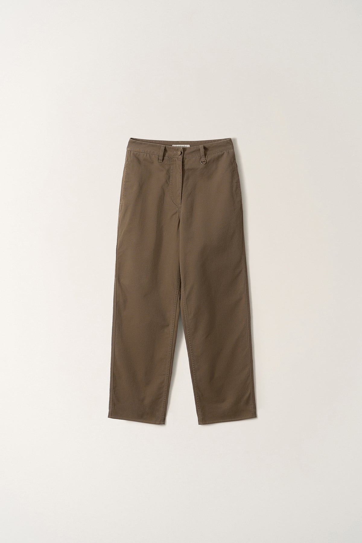 Nothing Written Tabby wide chino pants (Moss brown)