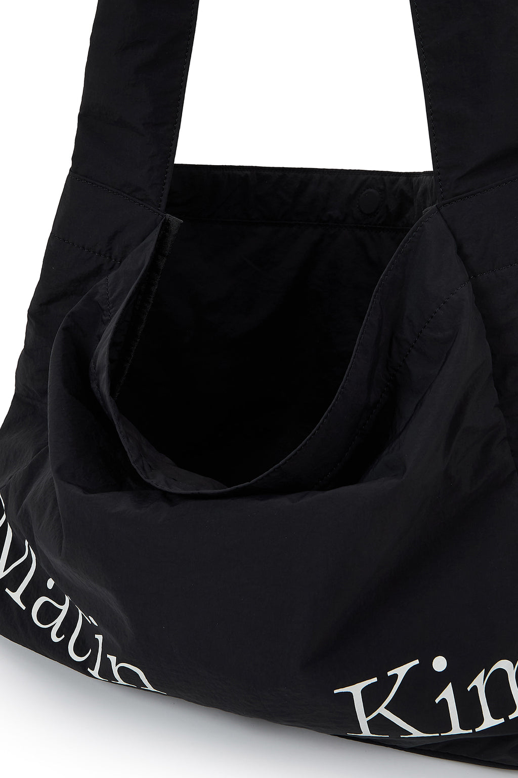 [matinkim] MATIN CRISP BIG ECOBAG IN BLACK