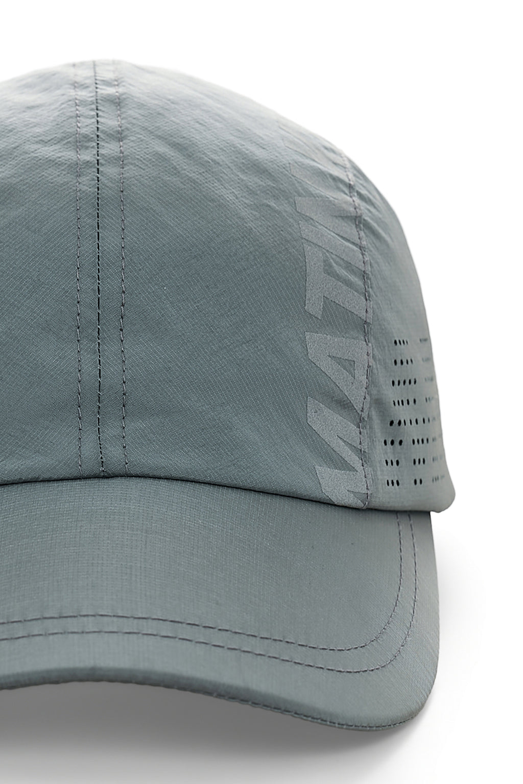 Matinkim Mesh Logo Sporty Cap IN Grey
