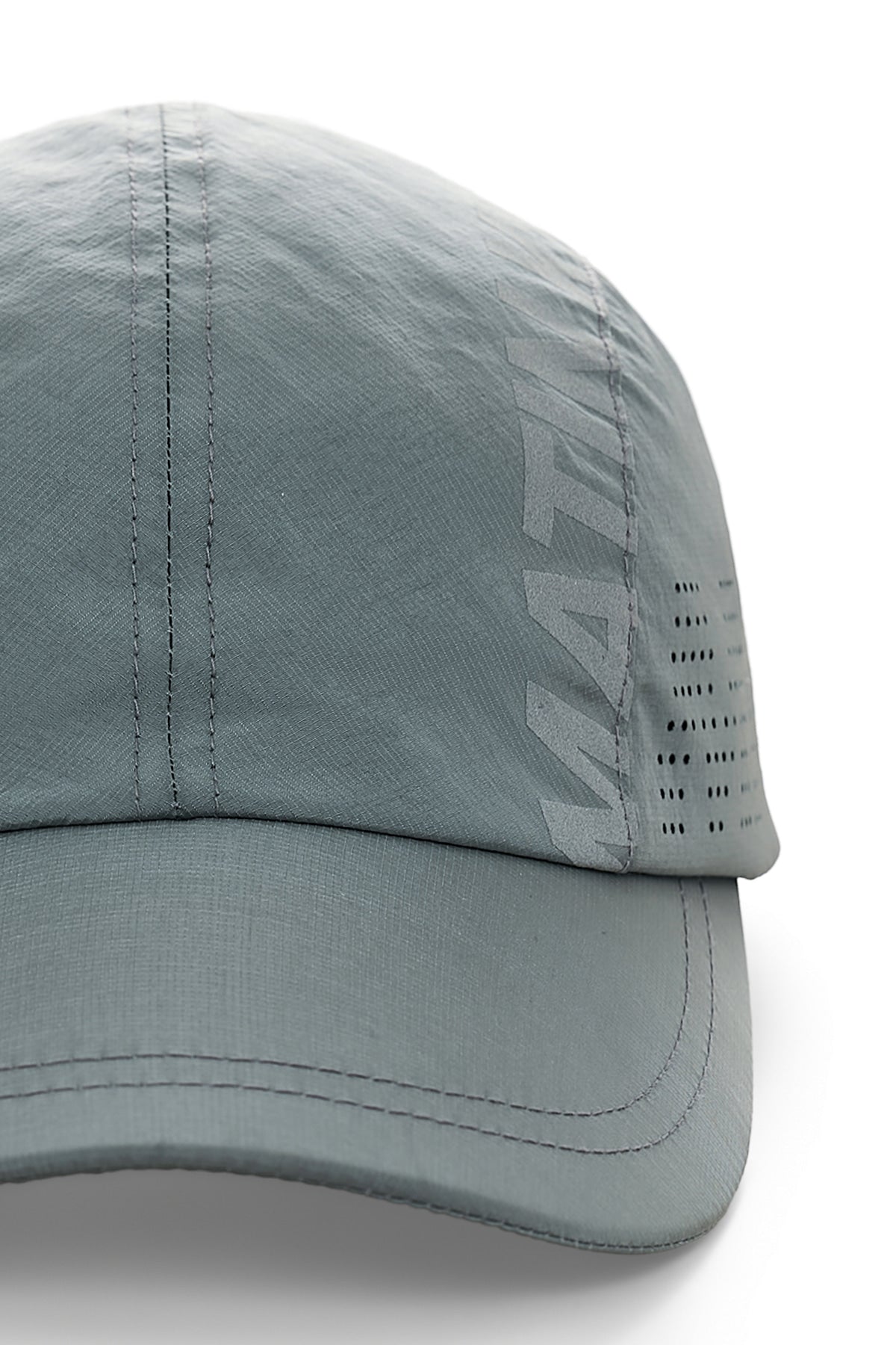 Matinkim Mesh Logo Sporty Cap IN Grey