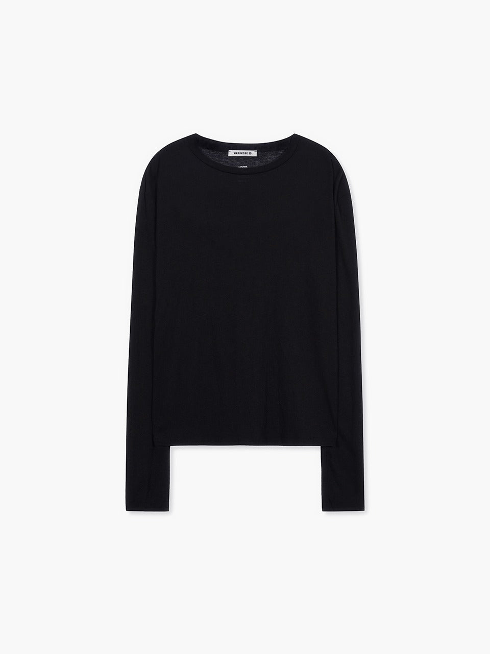 Margesherwood Loose Long Sleeve T-Shirt black