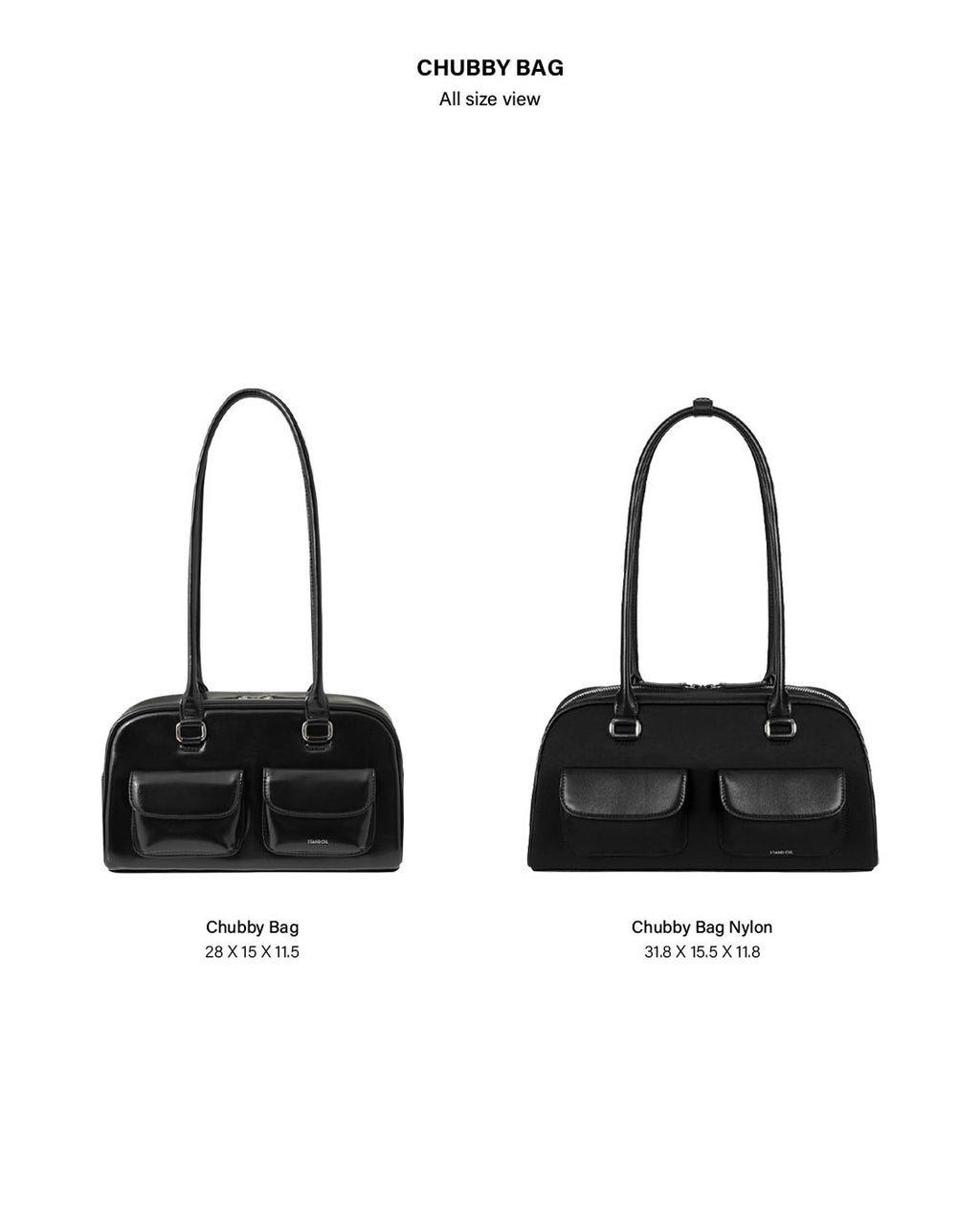 [standoil] Chubby Bag Nylon · Soft Pink