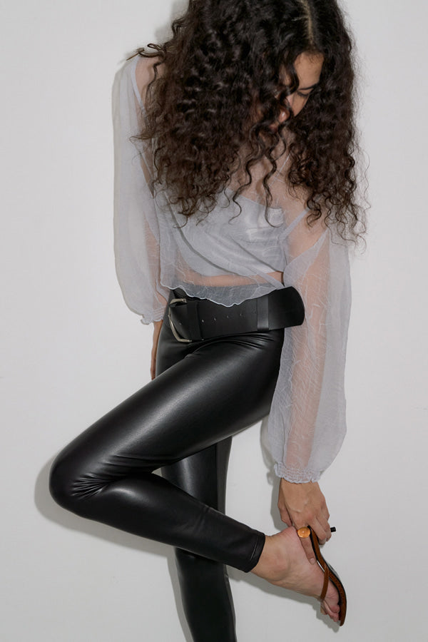 Overdueflair Leather Leggings