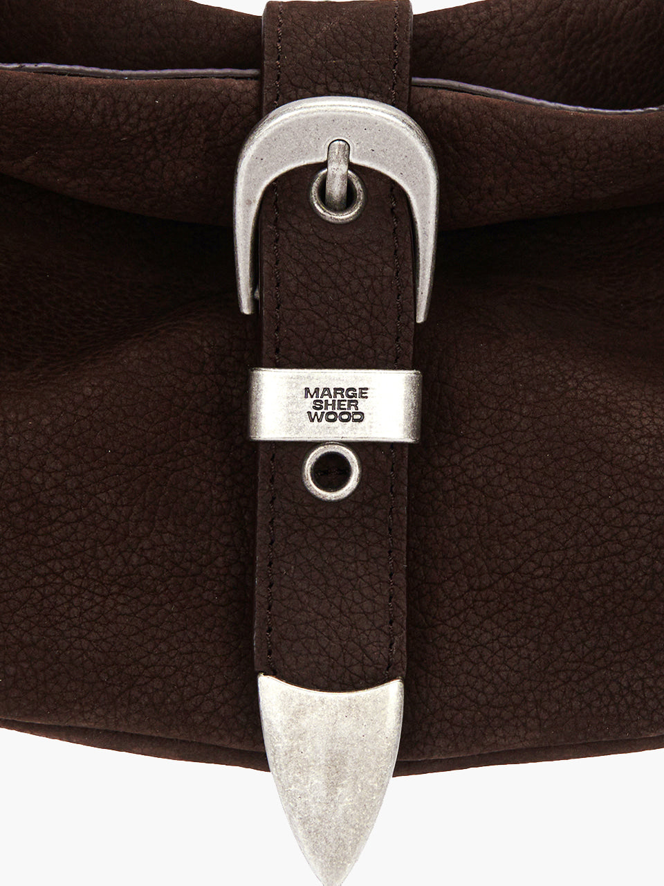 Margesherwood Belted Hobo Medium hush nubuck