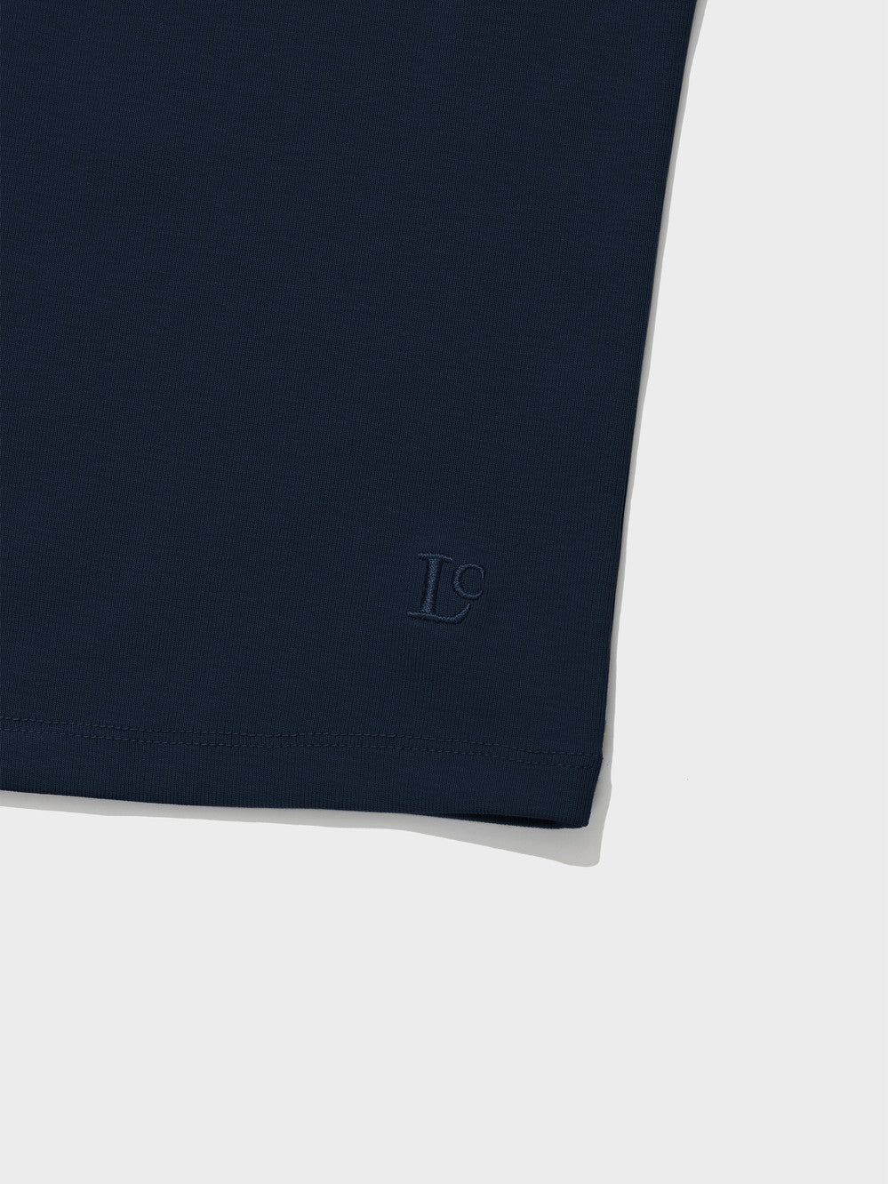 Low Classic Lc Back Scoop 3/4 Tee Navy