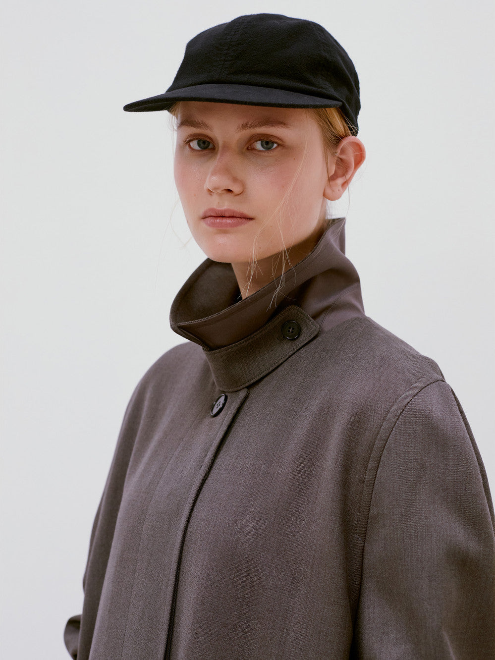 [low_classic] Moleskin Cap
Black