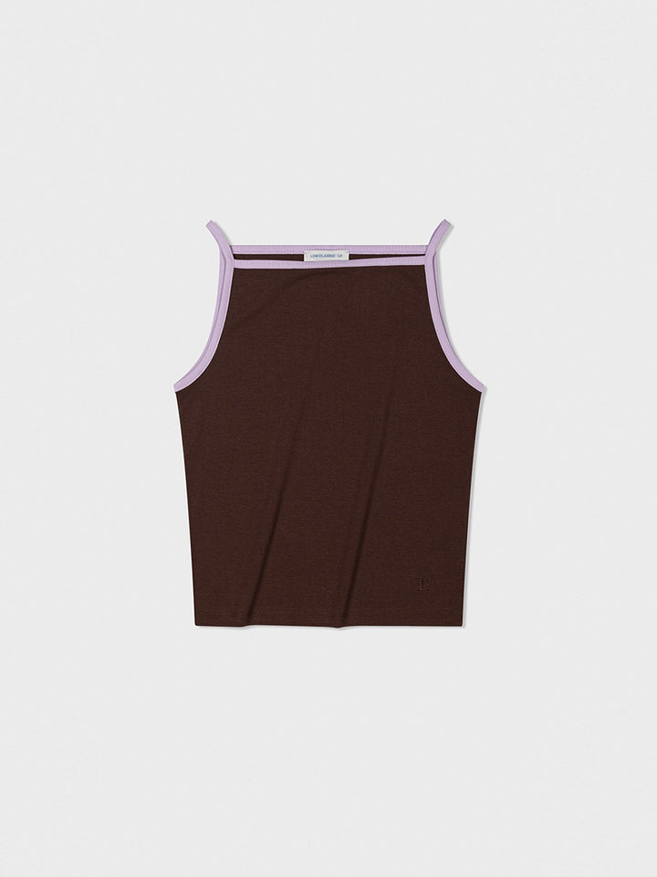 Low Classic Lc Organic Silket Sleeveless Brown