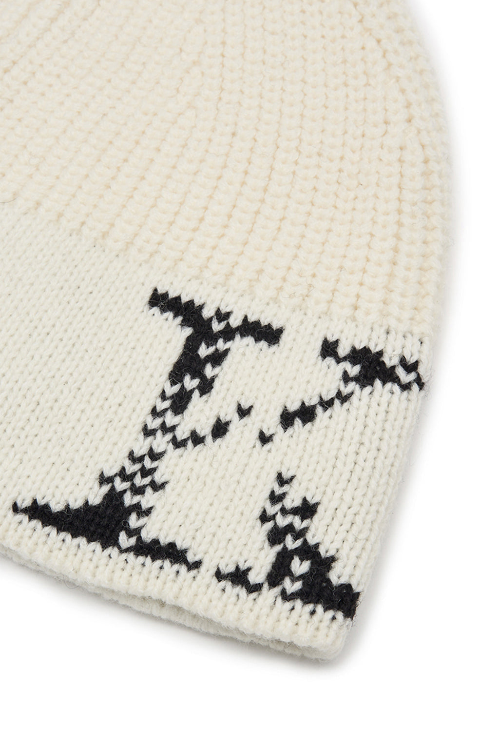 Matinkim Cracked Logo Bucket Beanie IN Ivory