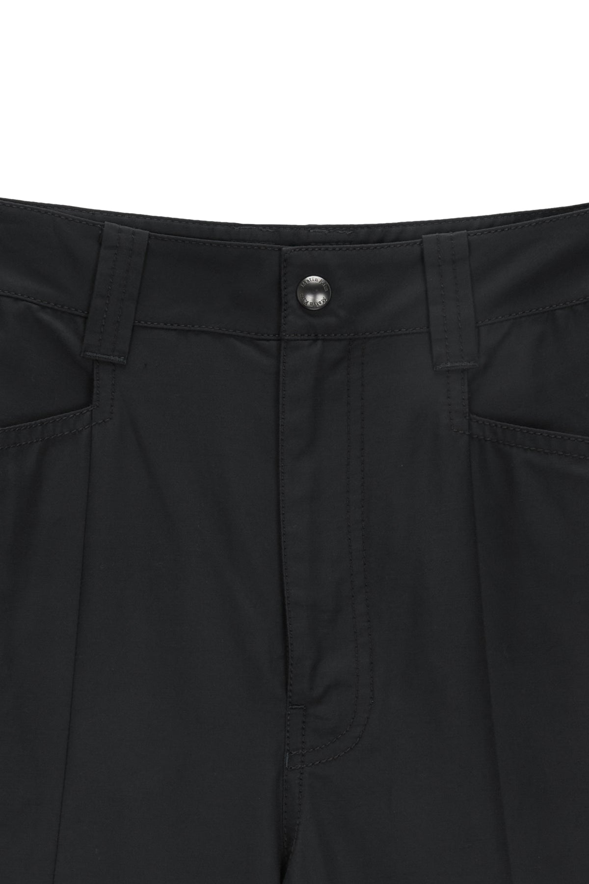 Matinkim Knee Point Tuck Wide Pants IN Charcoal