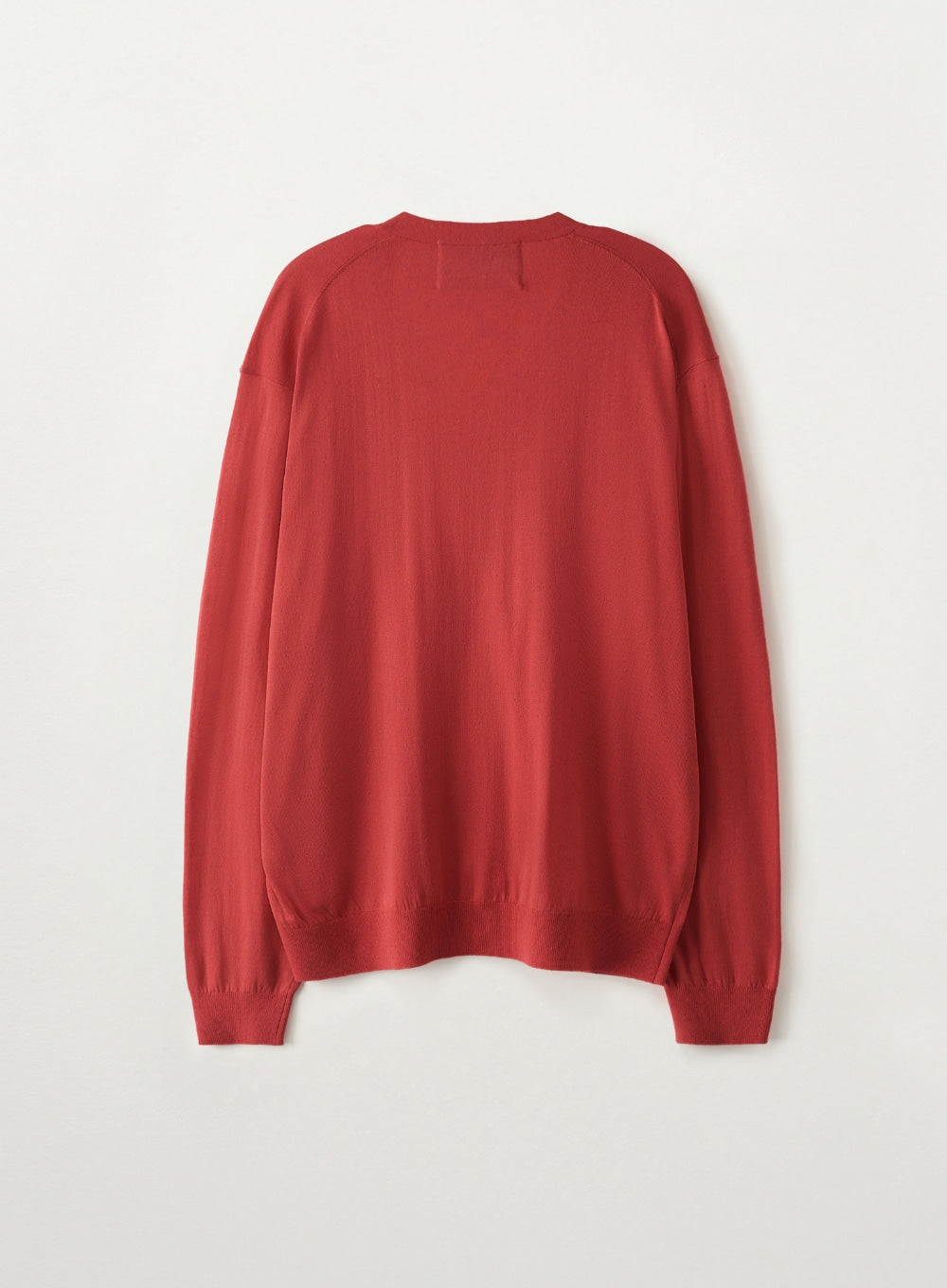[SATUR] Loren Linen Blend Cardigan - Red