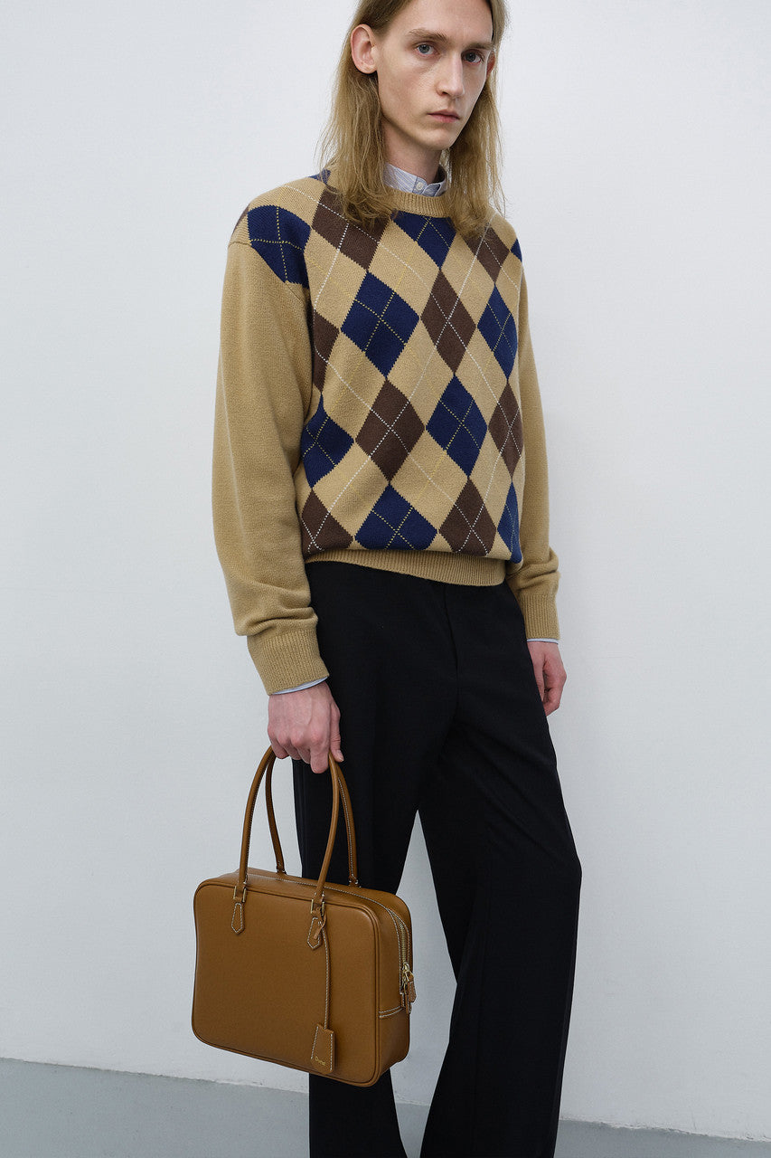 Dunst Classic 28 Leather Bag Tan