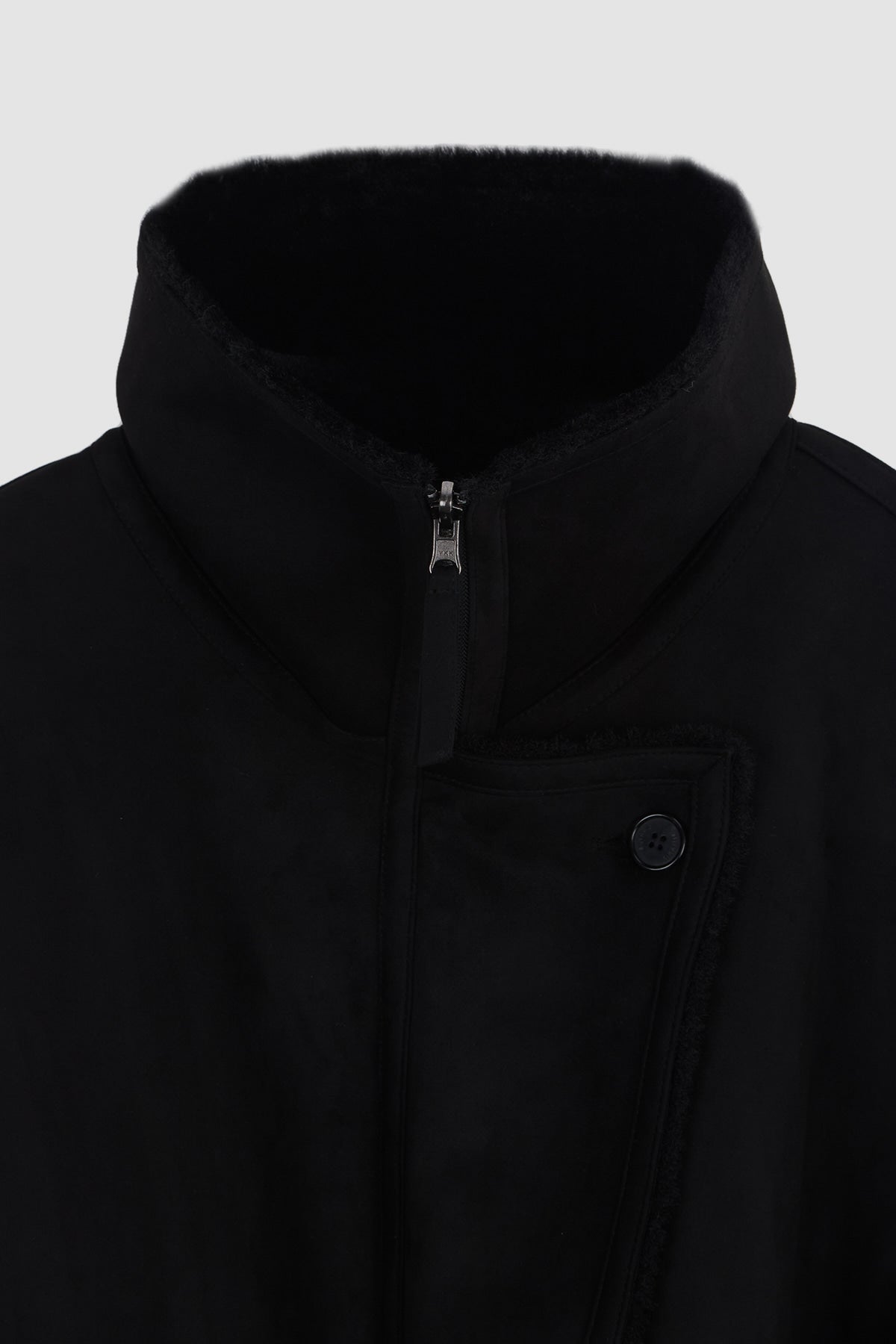 Matinkim Oversize Reversible Mustang Jumper IN Black