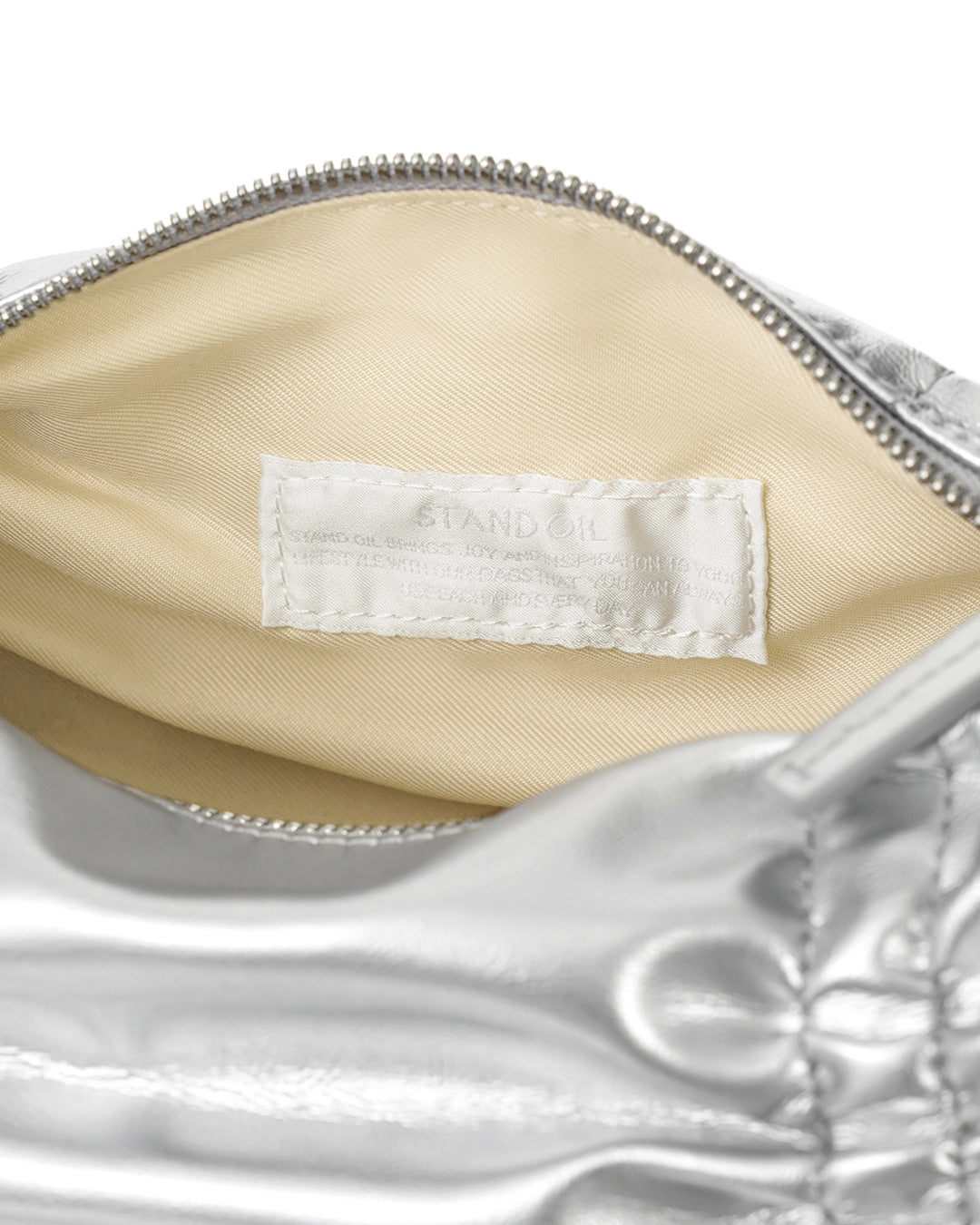 Pleats Bag · Silver