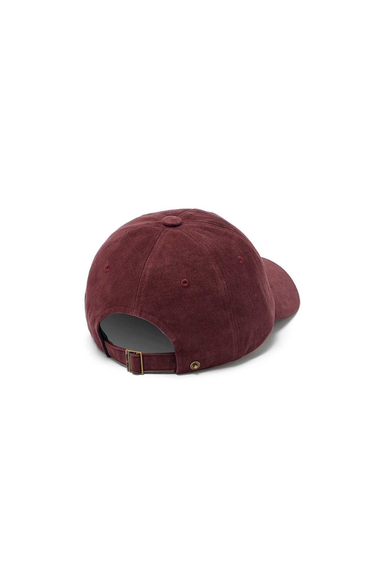 [matinkim] MATIN REVERSE LOGO BALL CAP IN BURGUNDY