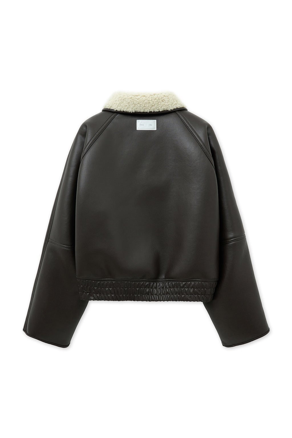 Matinkim Fur Collar Mustang Jumper IN Dark Brown