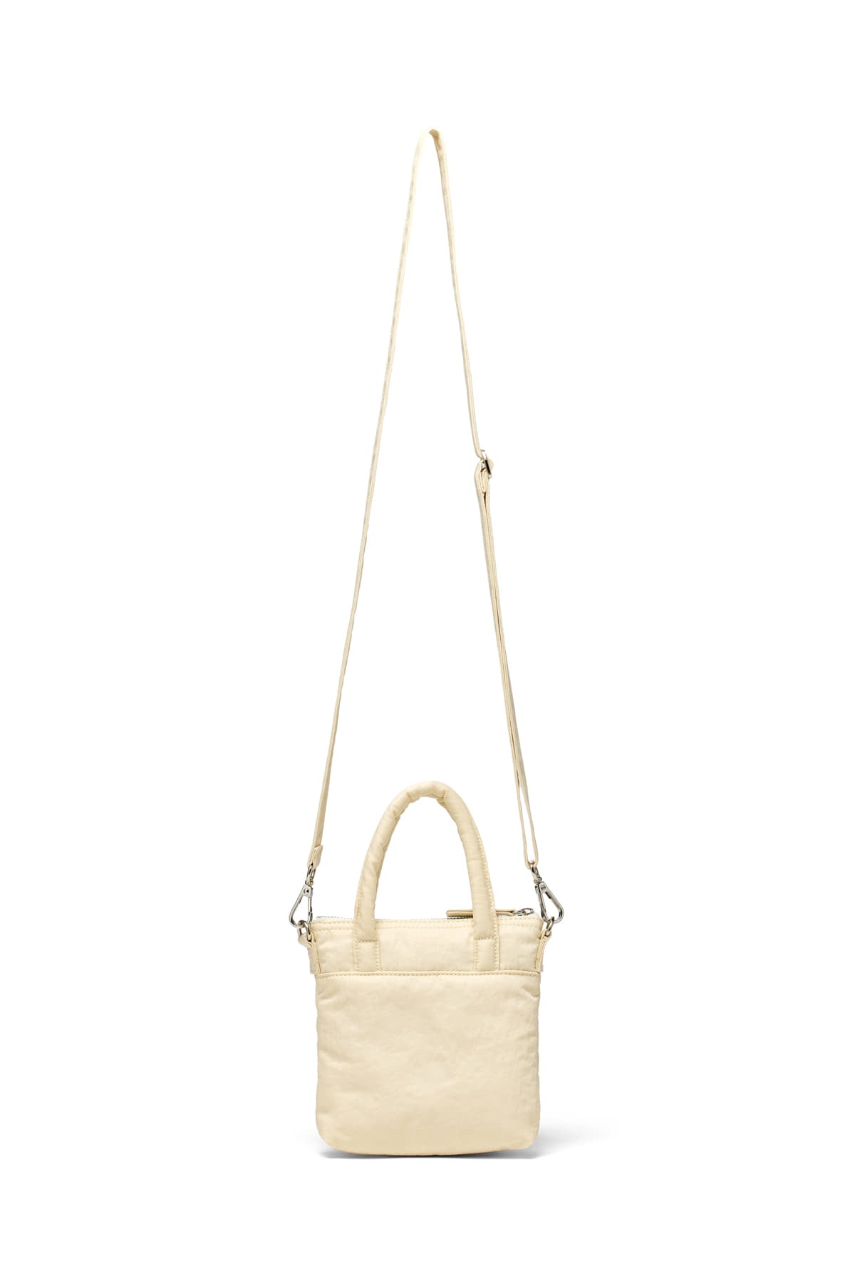 [matinkim] PADDED CARGO TWO WAY MINI BAG IN CREAM