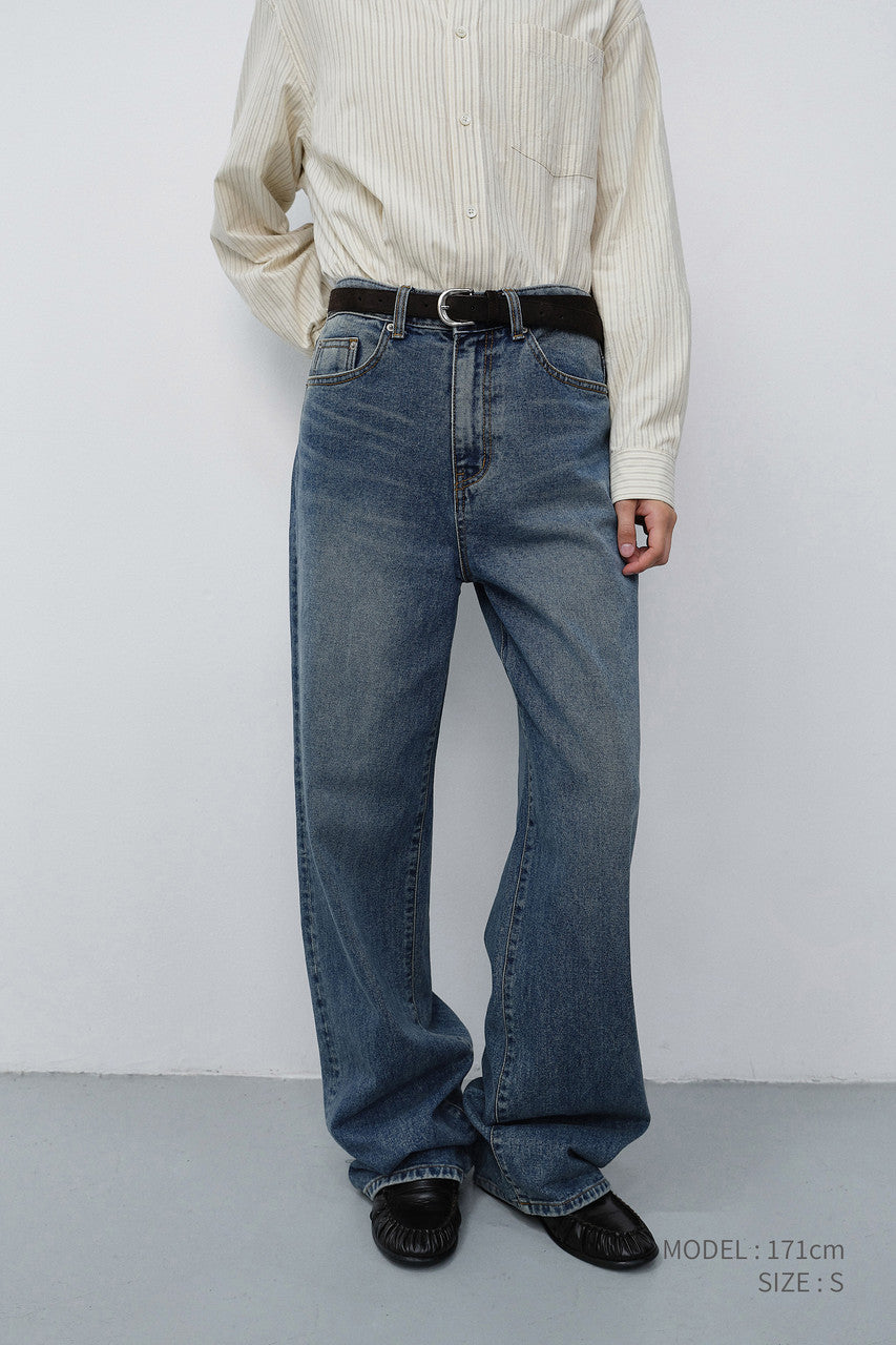 Dunst Wide Jeans Classic Blue