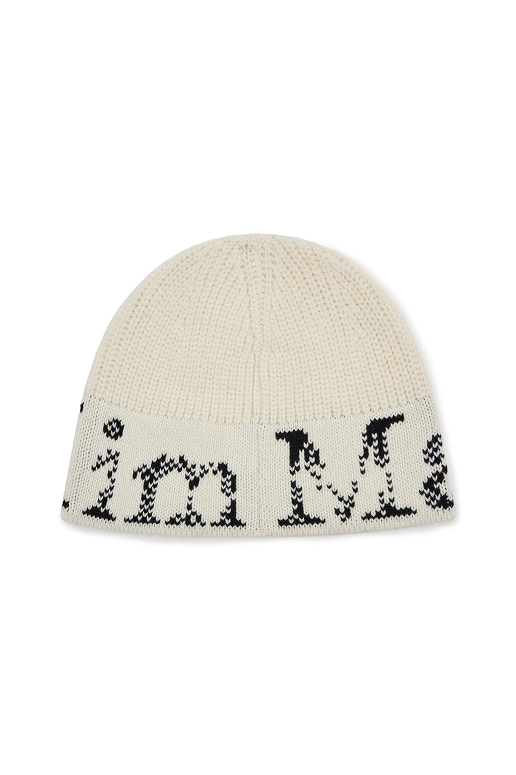 Matinkim Cracked Logo Bucket Beanie IN Ivory